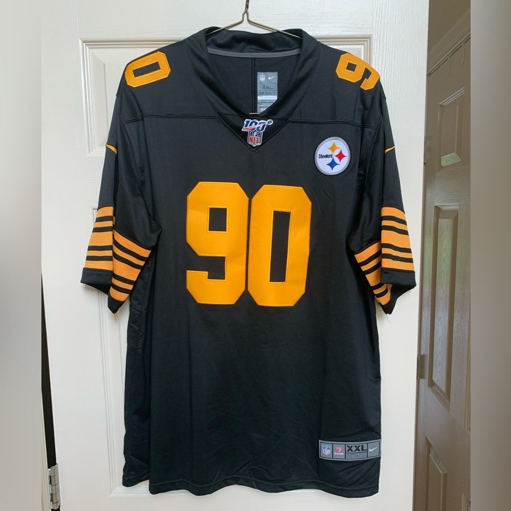 T.J. Watt #90 on field jersey